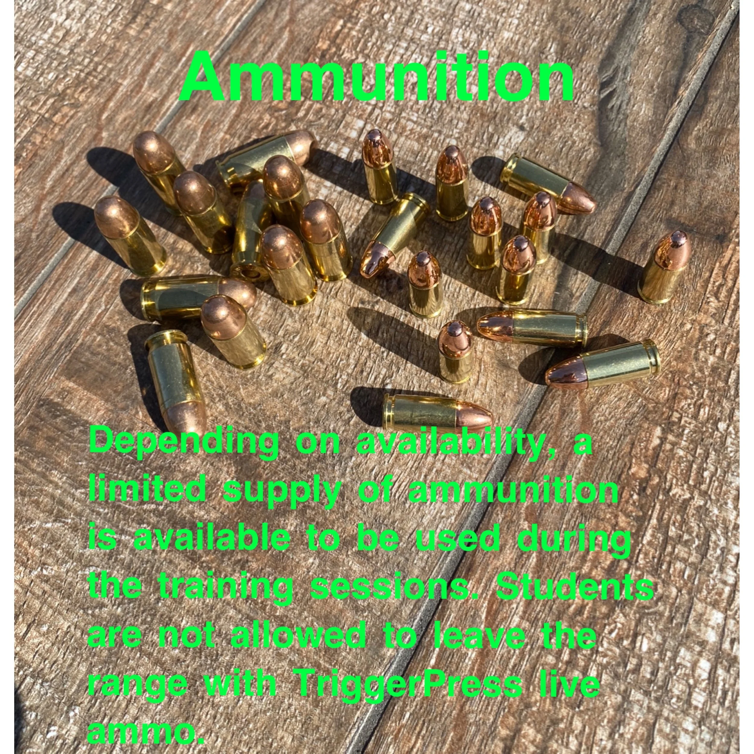 Ammunition Purchase ONLY