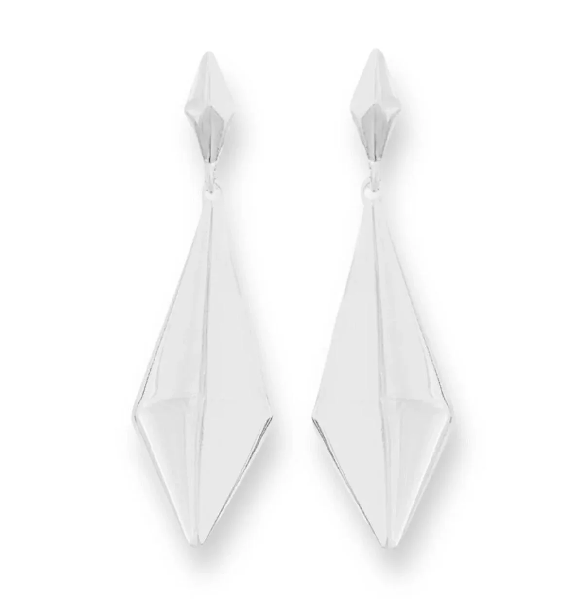 Geometric Diamond Earring
