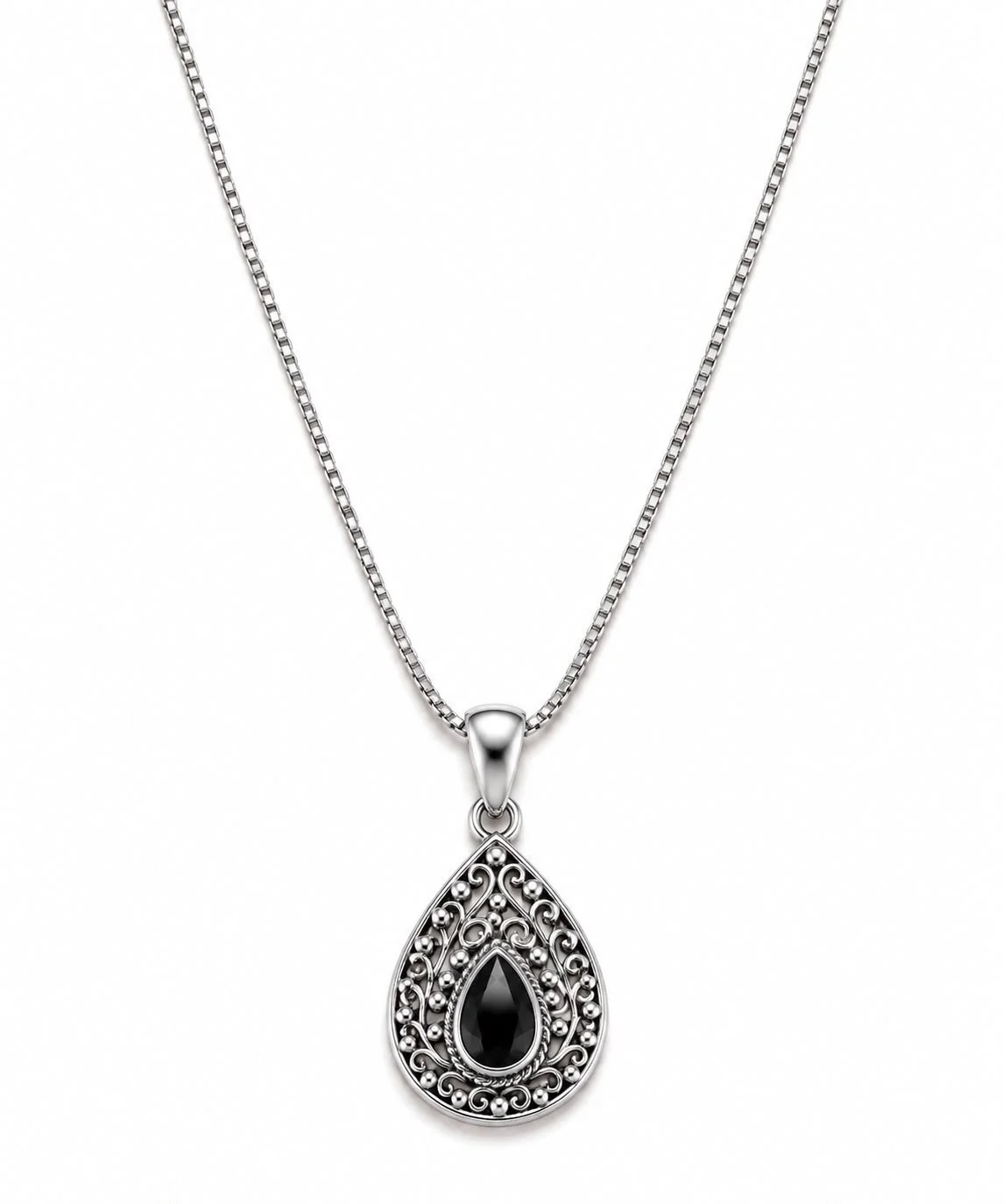 Midnight Halo Black Onyx Necklace.jpeg