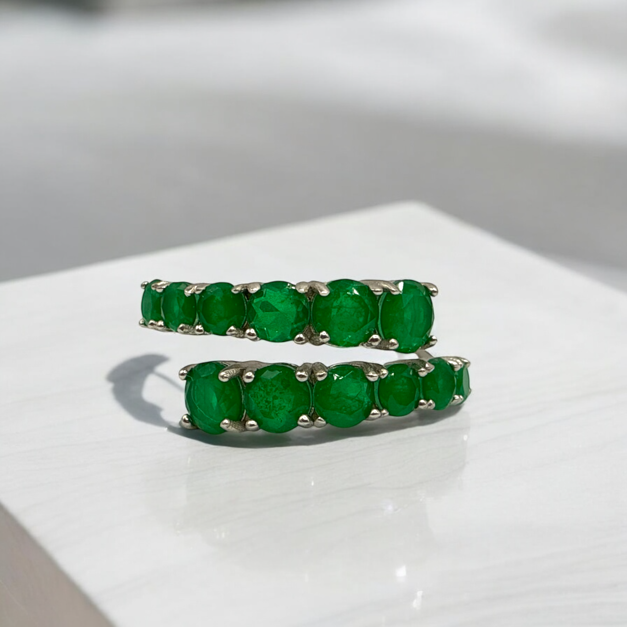 Emerald Embrace Ring