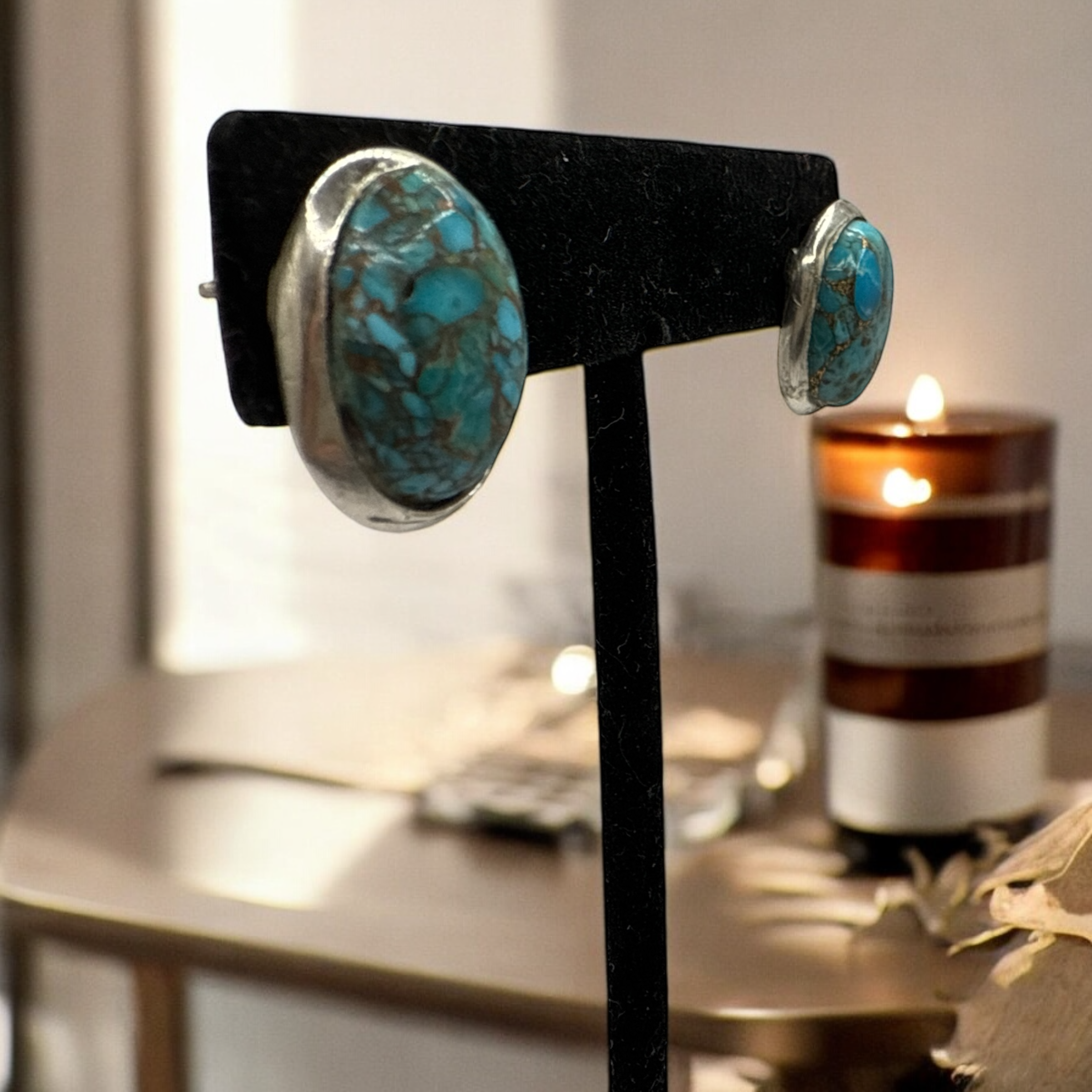 Eternal Turquoise Studs Earrings