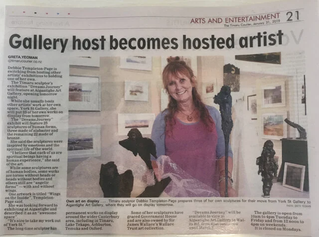 Debbie Templeton-Page ....exhibition at Aigantighe Art Gallery 1st Feb-2nd March