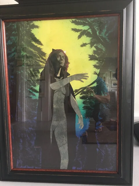 New from Jason Greig.....mono print