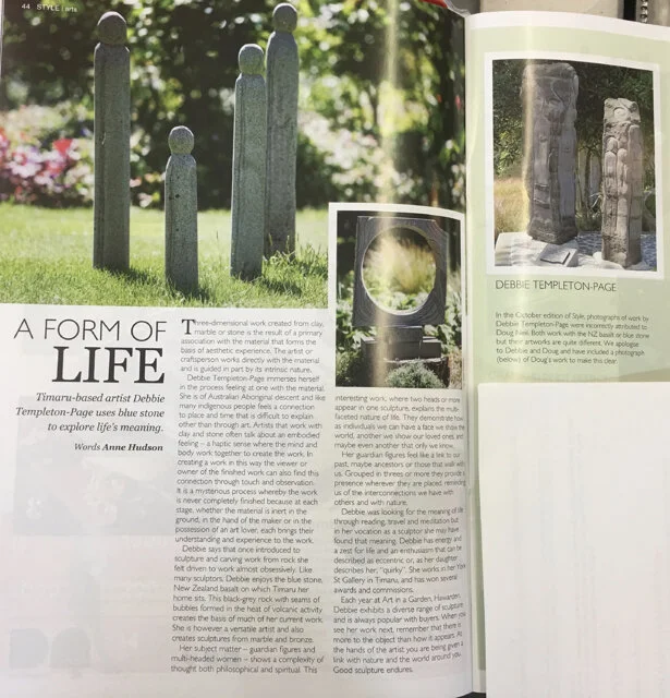 Style Magazine -Debbie Templeton-Page Article