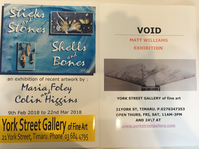 2 exhibitions opening 9th Feb 2018