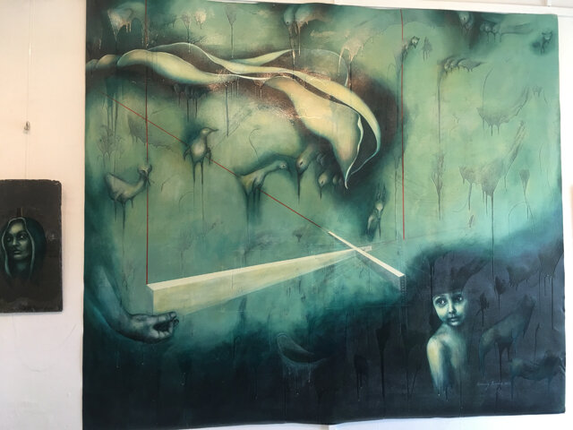 Cindy King Exhibition starts tomorrow ....Thursday 23rd Nov. and runs to the new year!