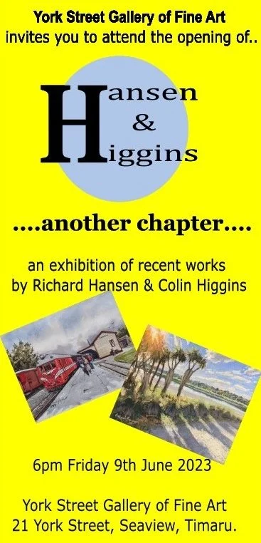 Colin Higgins and Richard Hansen Exhibition