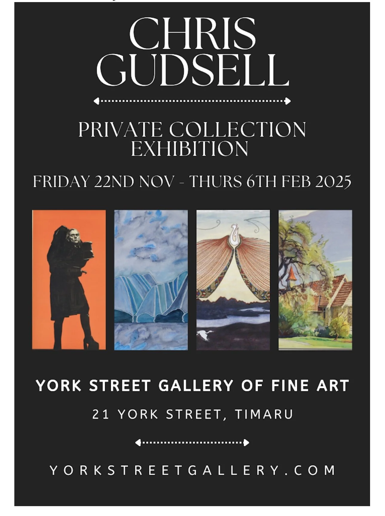 Chris Gudsell Private Collection Exhibition