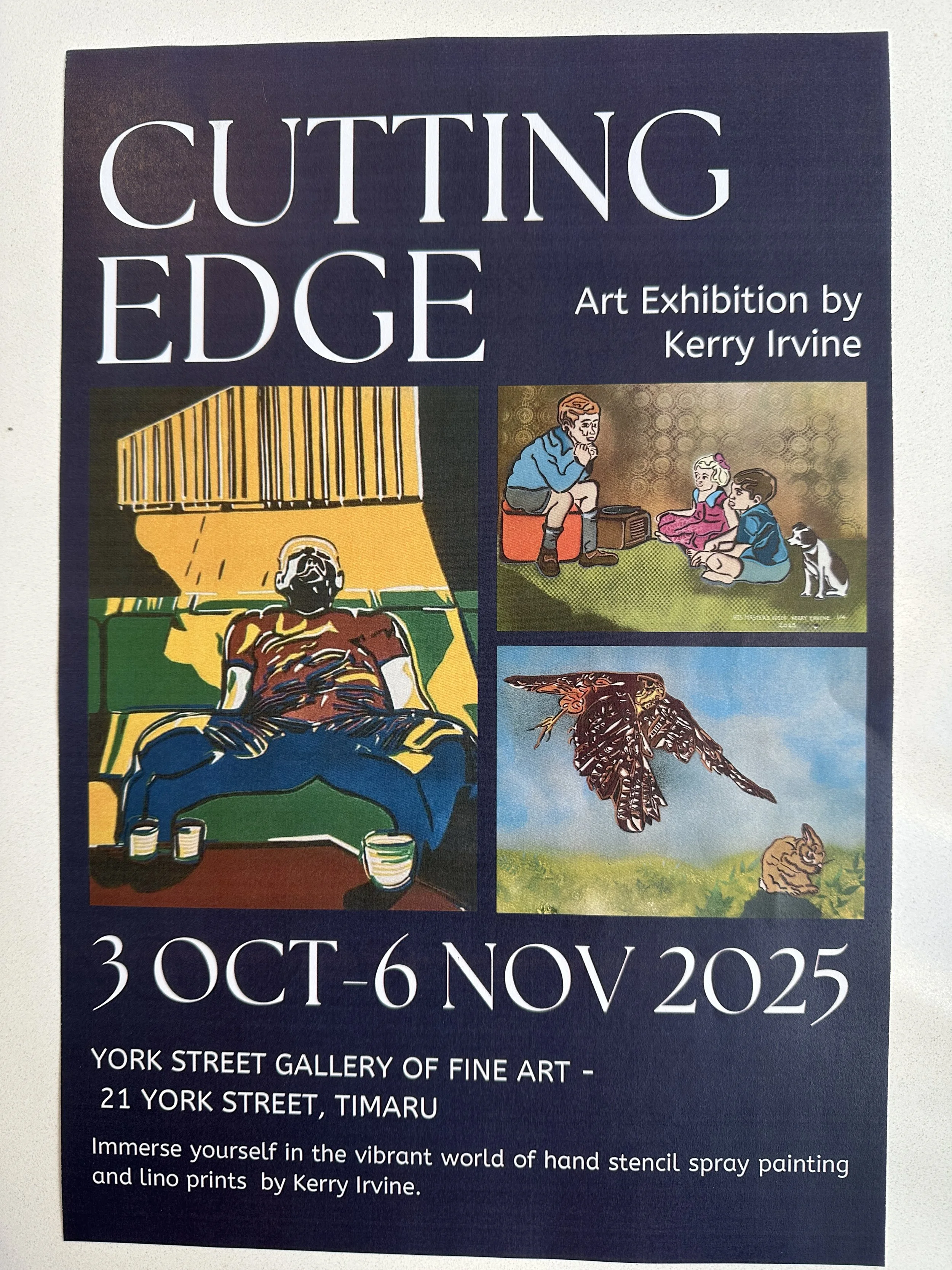 Kerry Irvine Cutting Edge 3.10.25 to 6.10.25