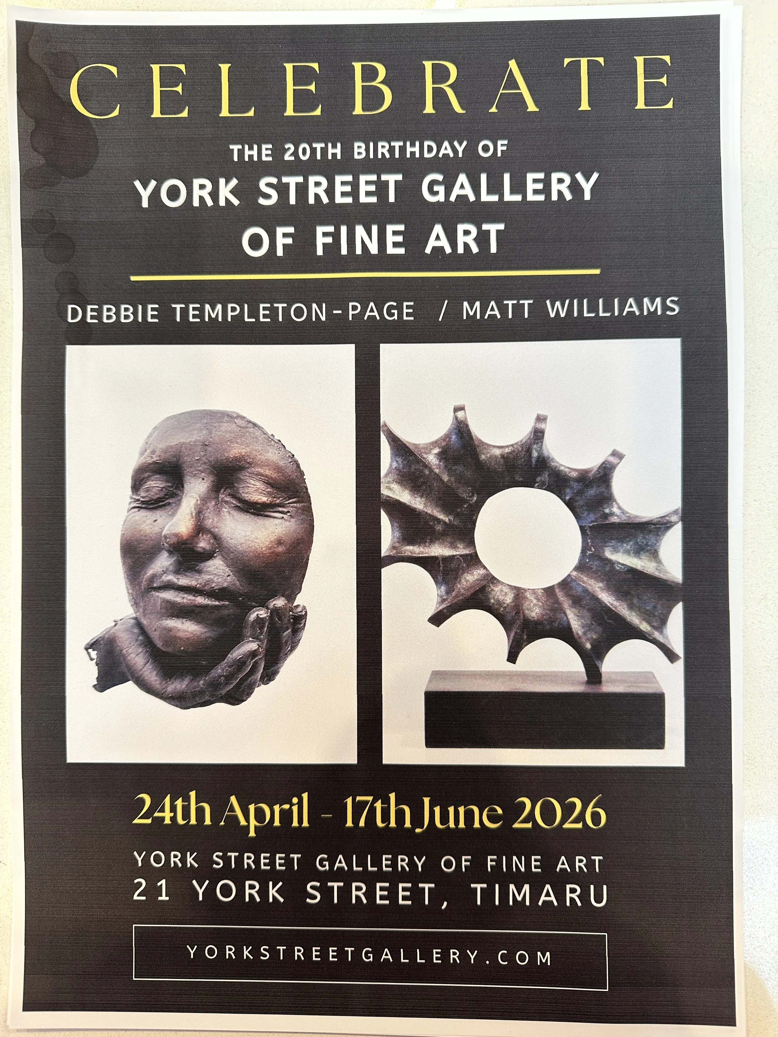 Celebrate exhibition Debbie Templeton-Page and Matt Williams