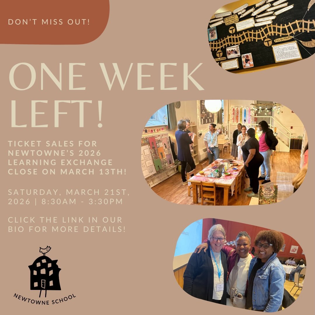 Don&rsquo;t miss the 2026 Learning Exchange at Newtowne School! 

Join us for a day of connection, reflection, and inspiration as we explore what it really means to nurture strengths in children, families, and communities.

🌱 Classroom Open House 🎨