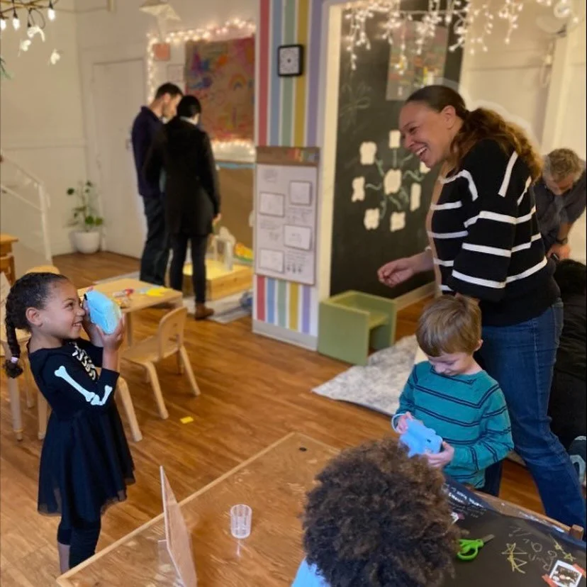Last week at Newtowne, each classroom hosted their own Curriculum Morning! These mornings provided a special opportunity for families to look through their child&rsquo;s portfolio together, ask thoughtful questions about the curriculum thus far, and 