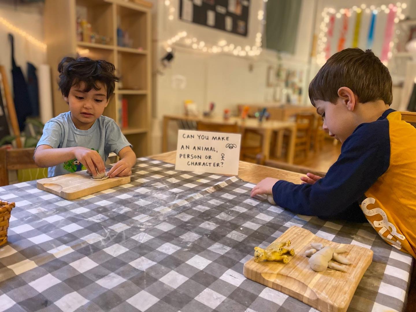 After several weeks of experimenting and exploring with clay, the children in Green Dragonfly are now creating unique &ldquo;characters&rdquo; or meaningful figures to use throughout our classroom. Their creations range from animals and queens to tru