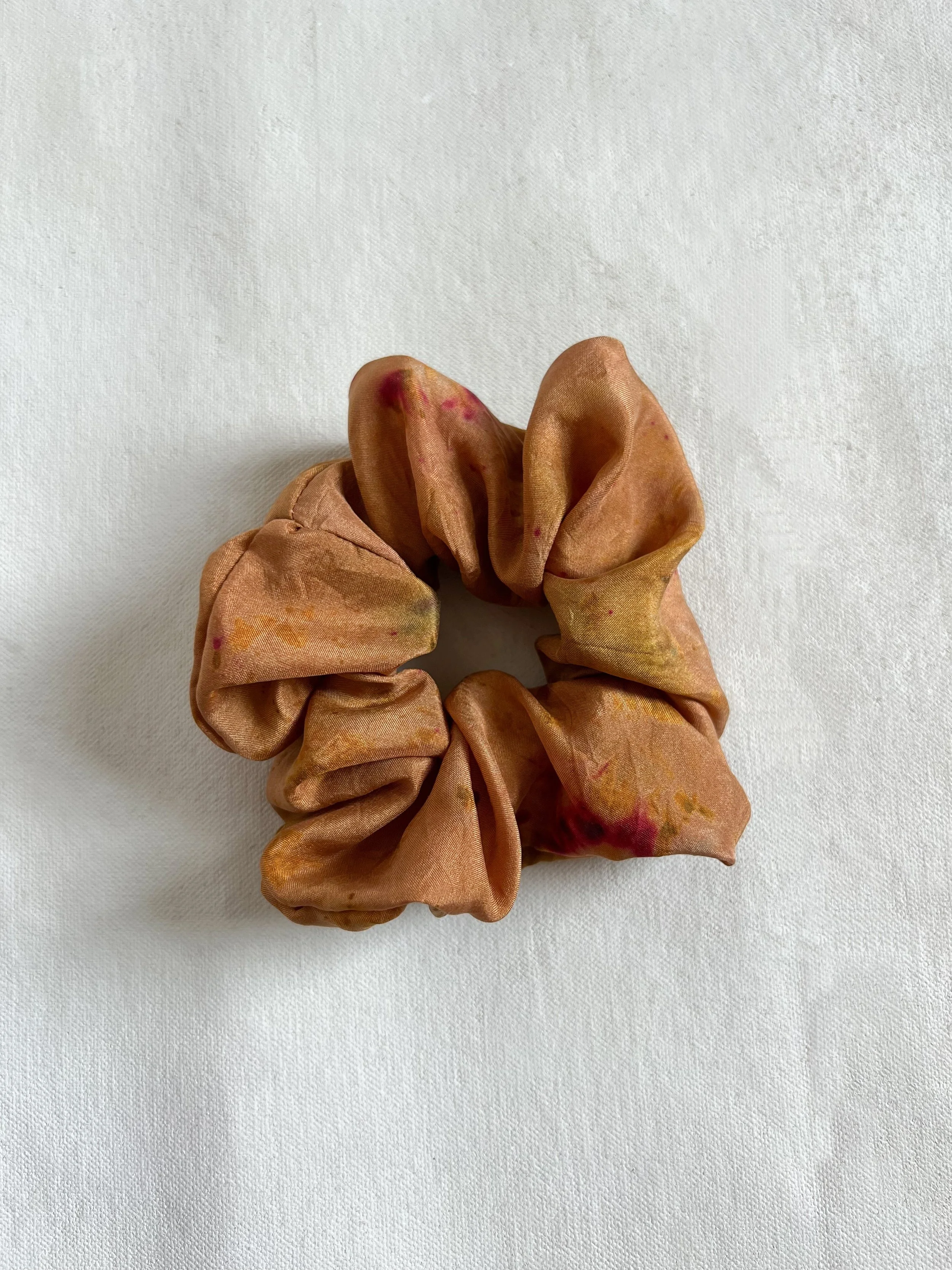 Large Copper Confetti Scrunchy