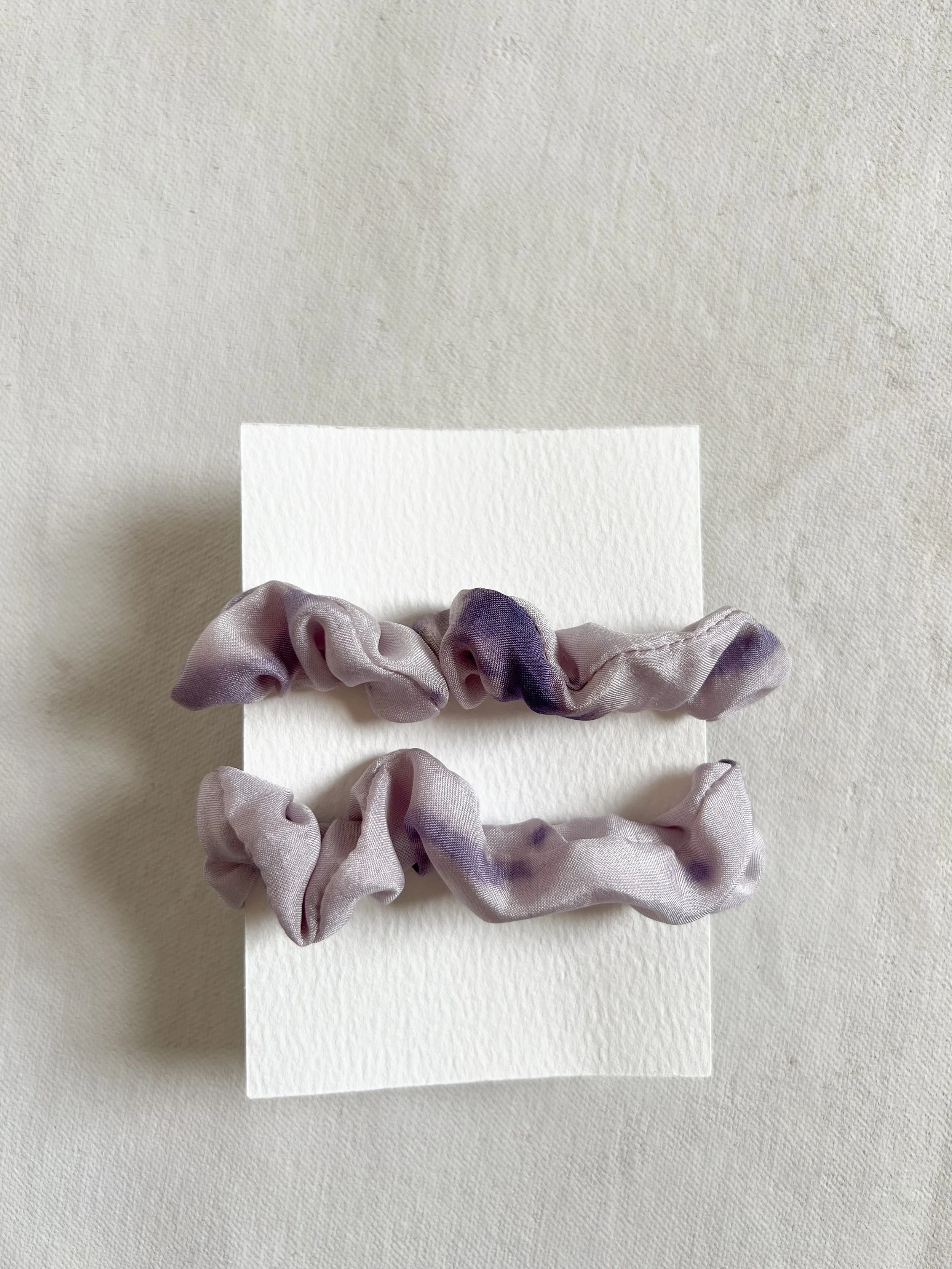 Small Violet Scrunchy Set
