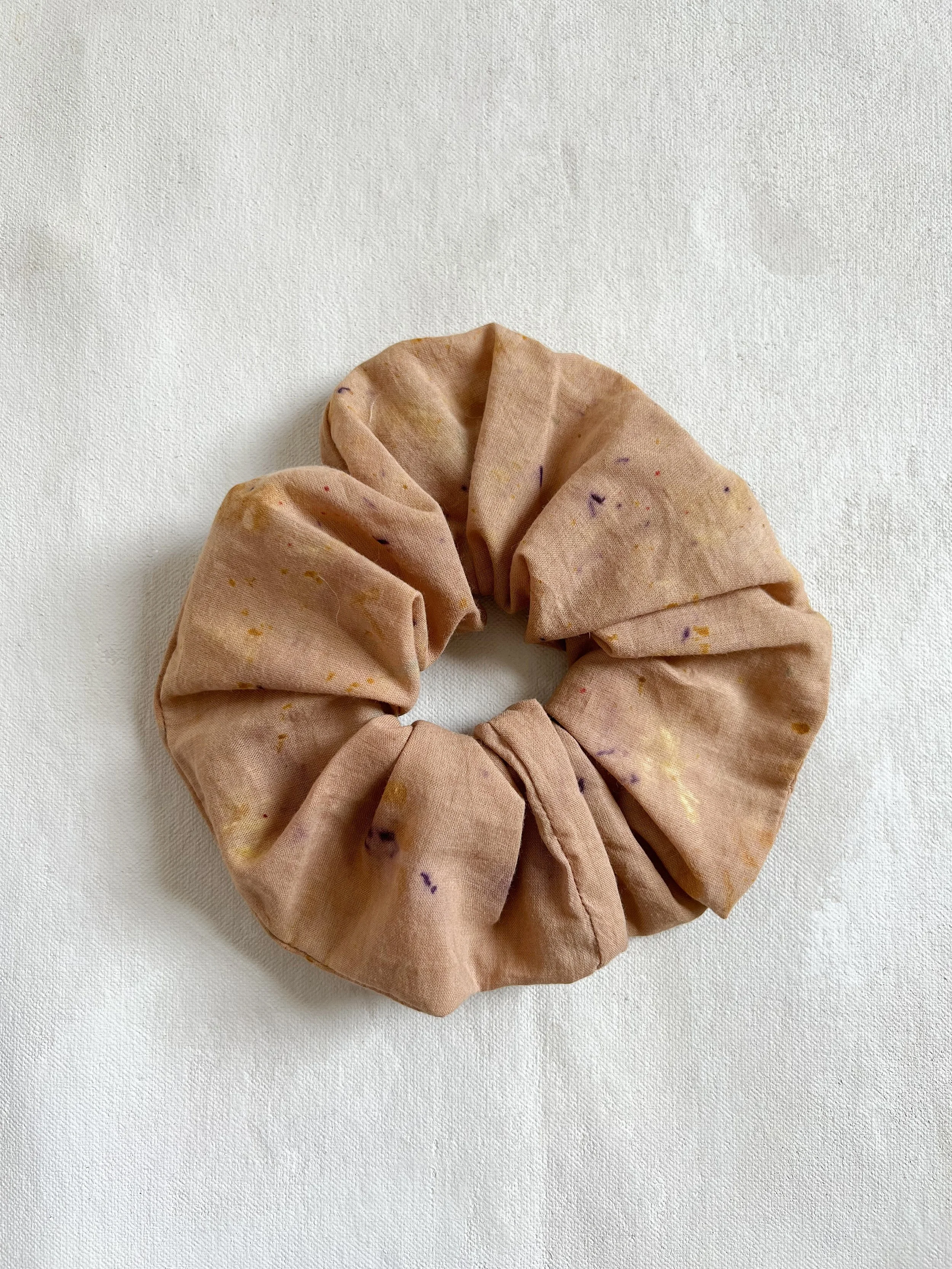 Speckled Organic Cotton Scrunchy