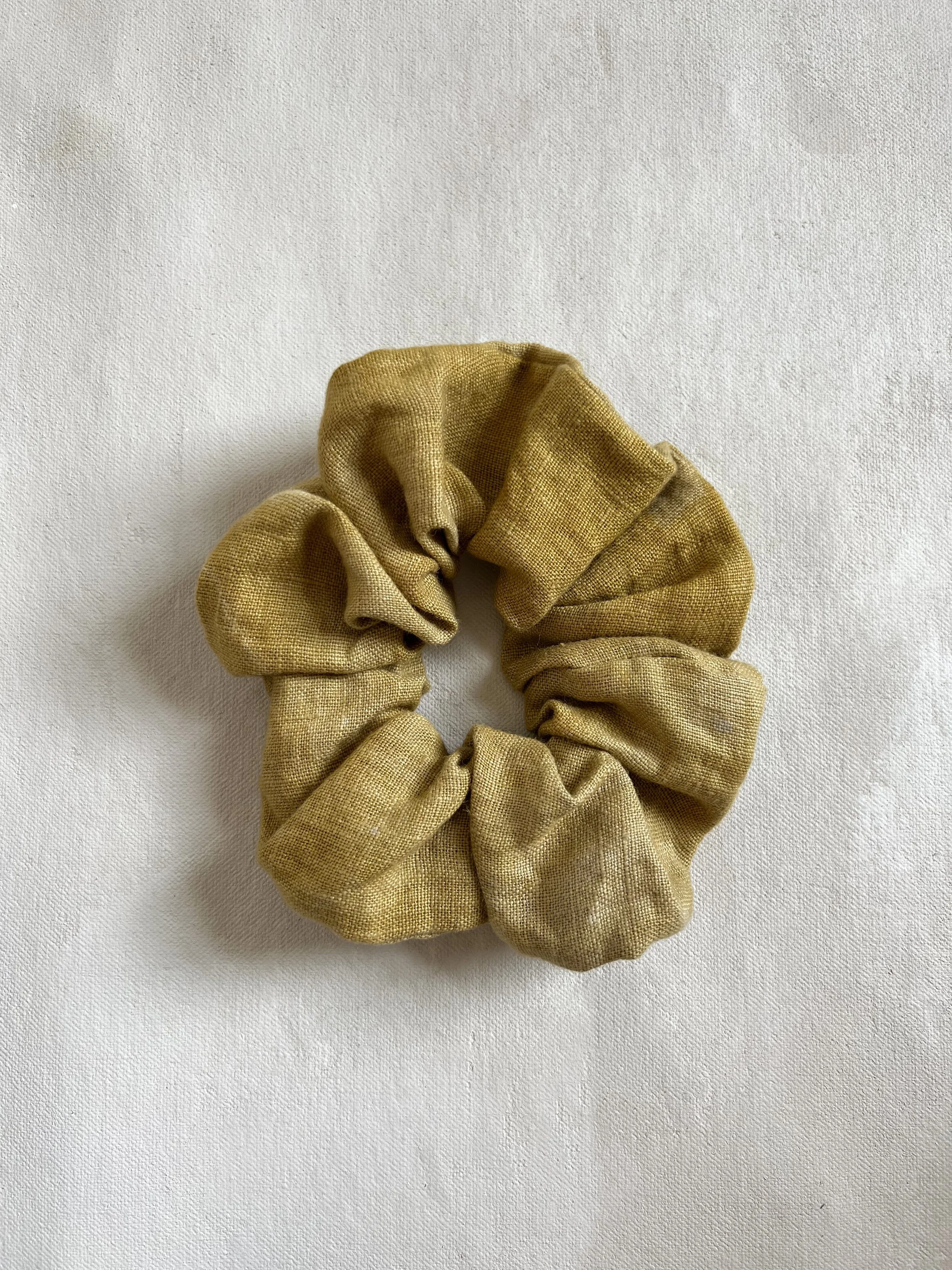 Rosemary Linen Scrunchy