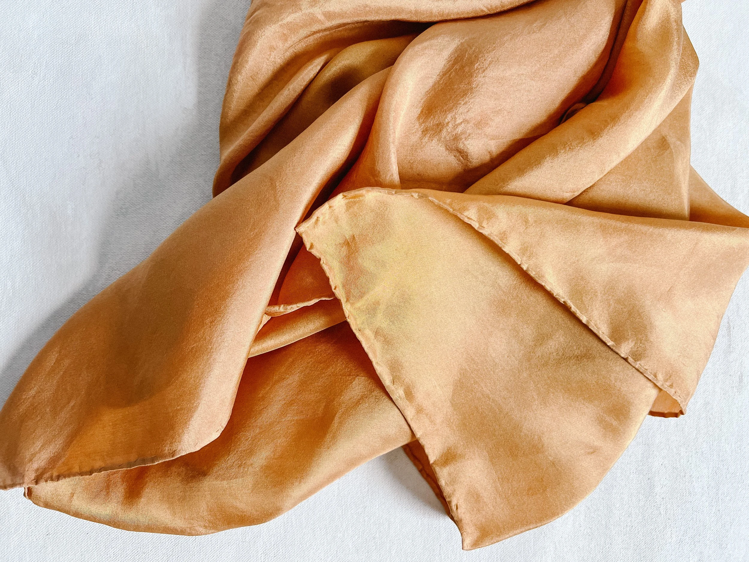 Honey Silk Scarf