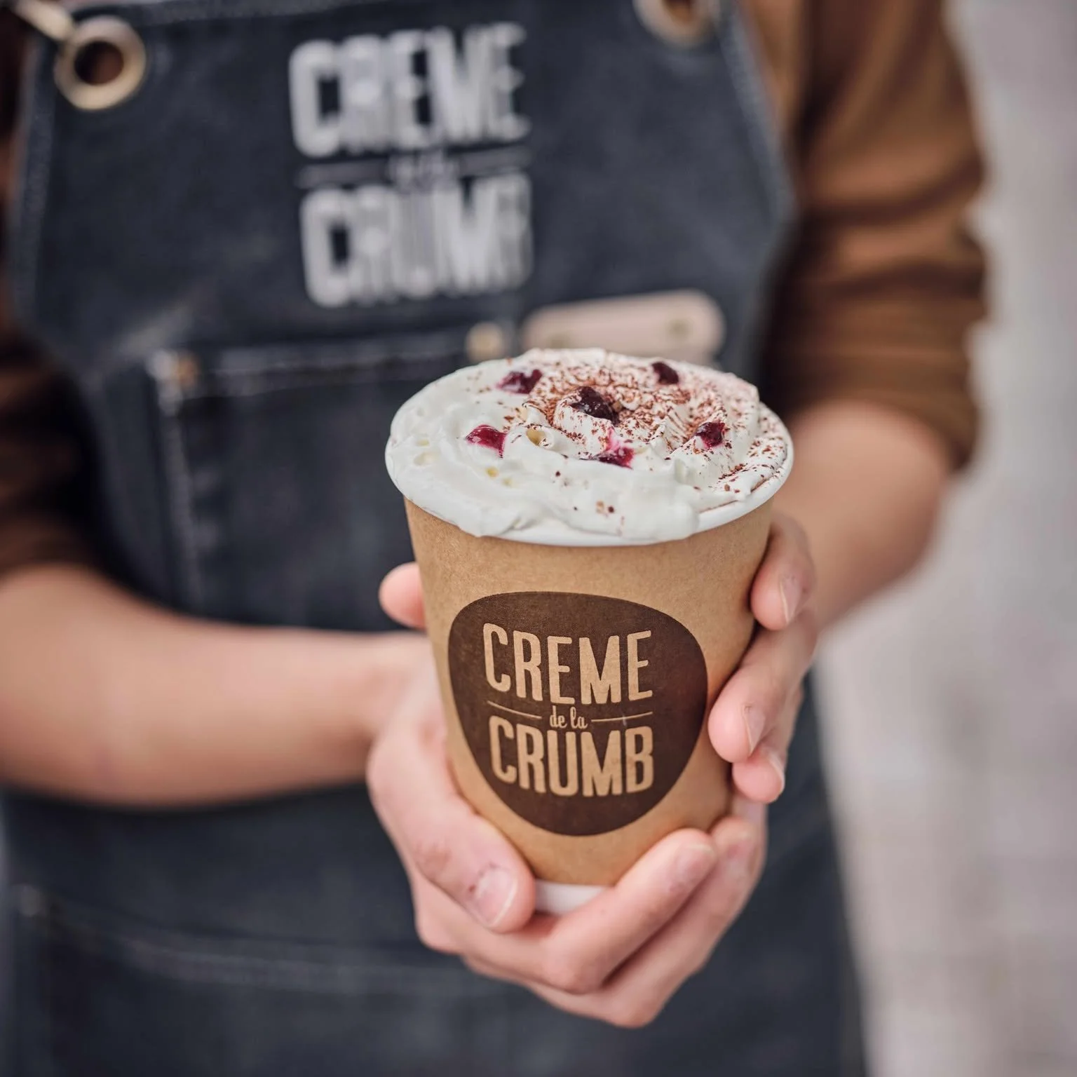 CH-CH-CH-CH-CHERRY BOMB! 🍒 Black cherries and rich dark chocolate melt together, crowned with creamy whip for a sweet, decadent hot chocolate dream. Have you tried it yet? Available until February 13, 2026 for @hotchocolatefest.

@hotchocolatefest r