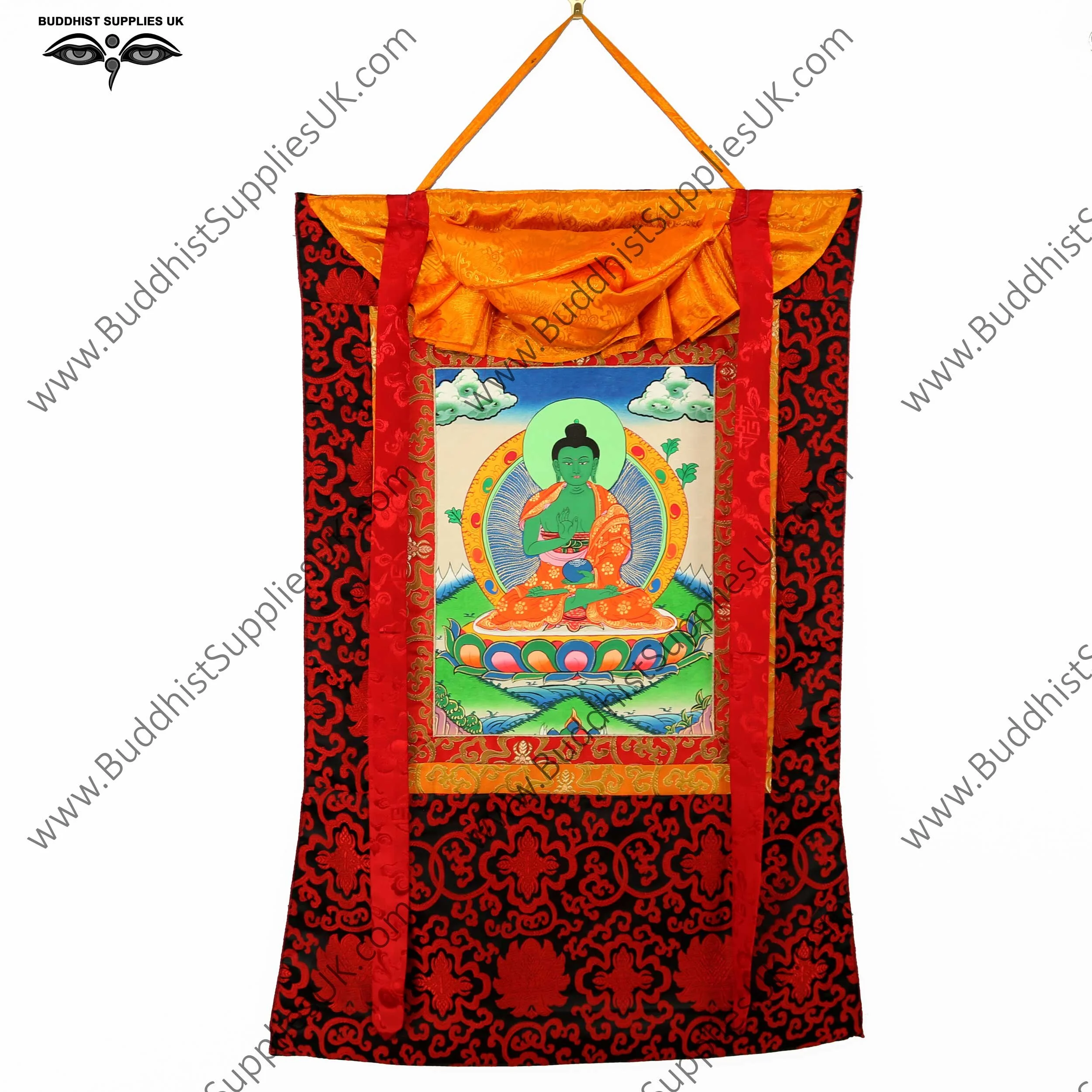 Amoghasiddhi Buddha thangka