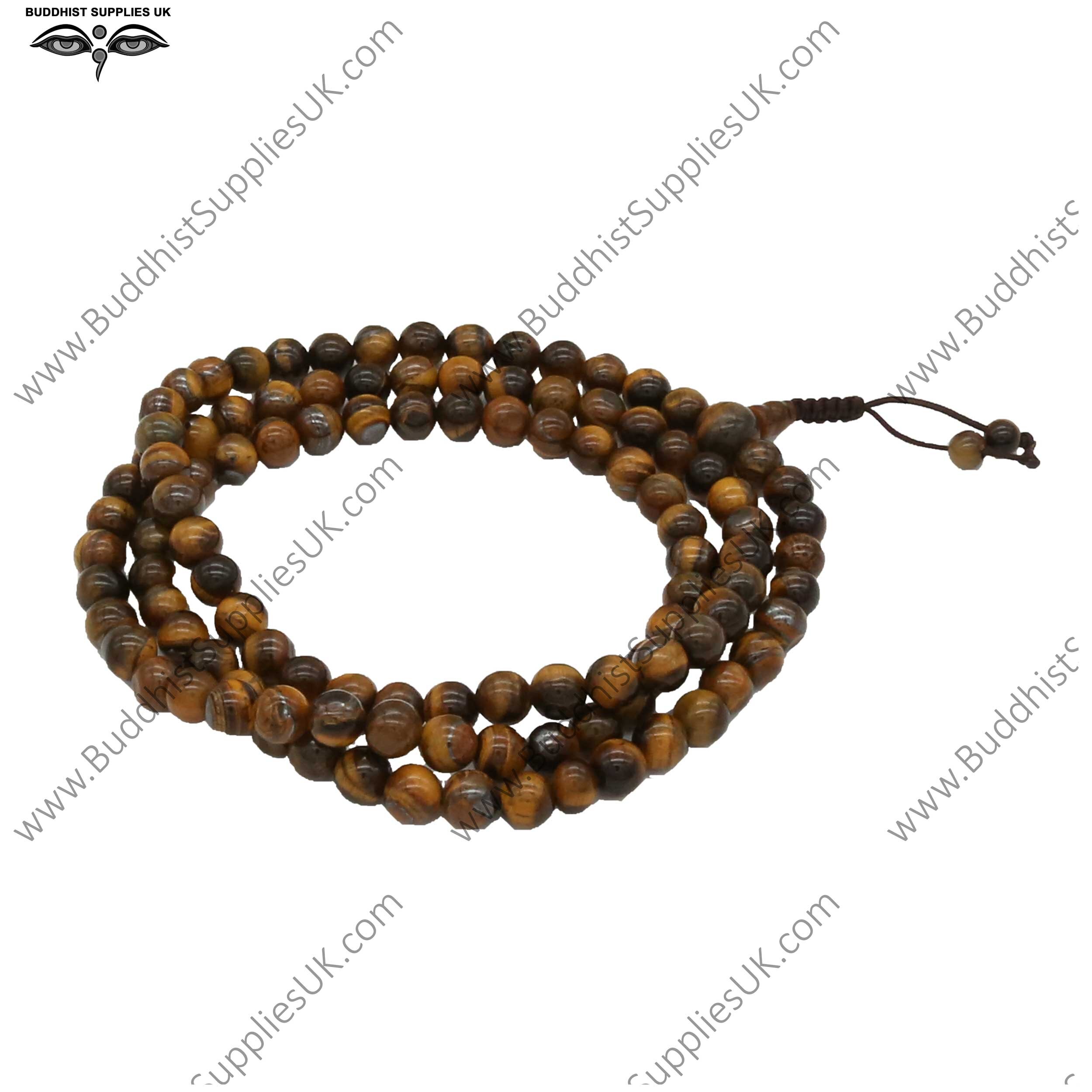 Buddhist Prayer Beads Mala Bracelet  Eucalyptus Seeds  Buddha   angelicthoughtscouk
