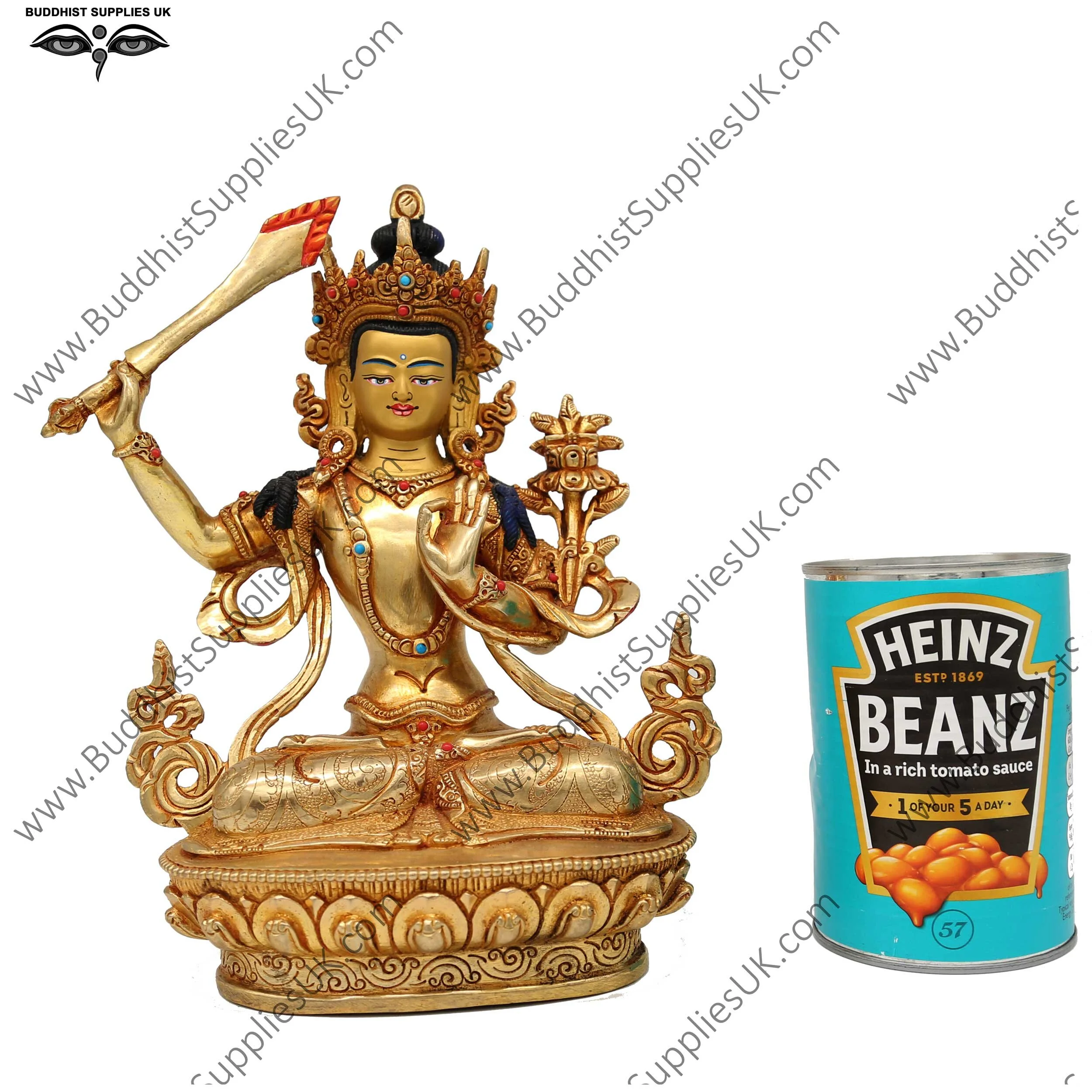 Manjushri-fully-gold-plated-8ins-Heinz.jpg