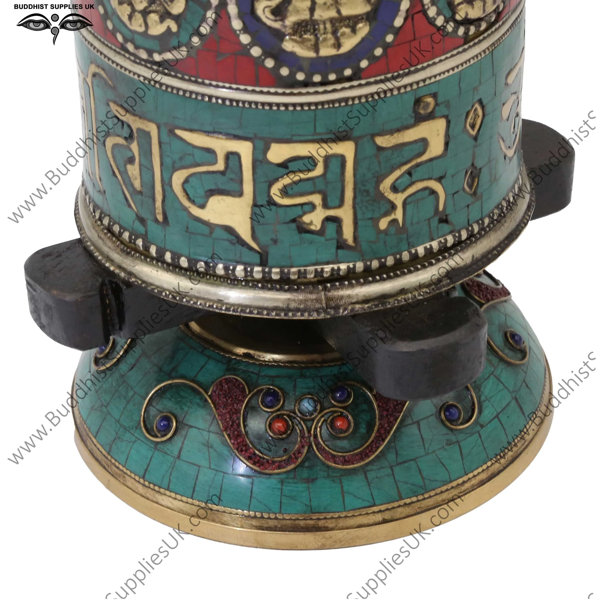 Turquoise-inlaid-standing-prayer-wheel,-with-auspicious-symbols-and-mantra-c.jpg