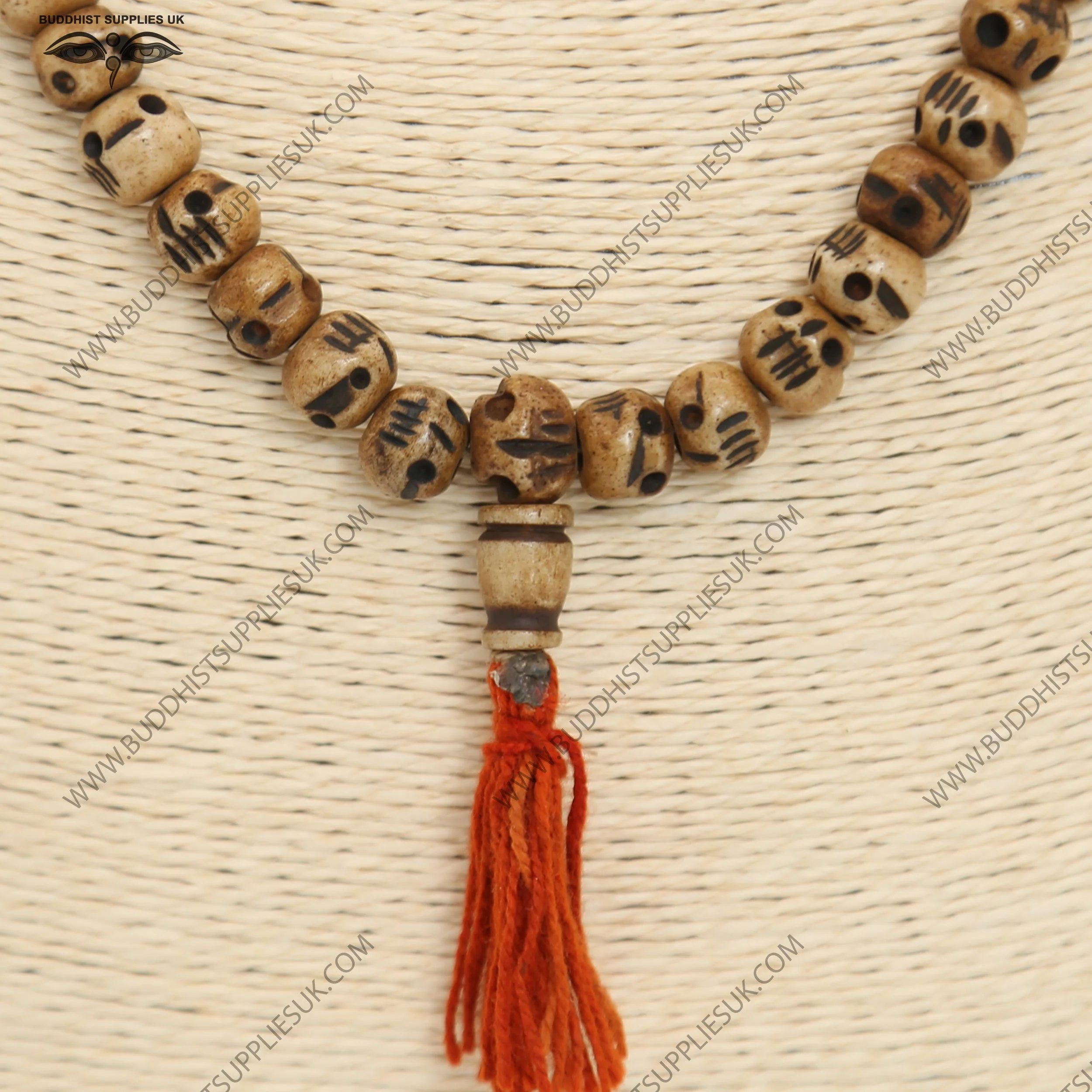 skull bone mala