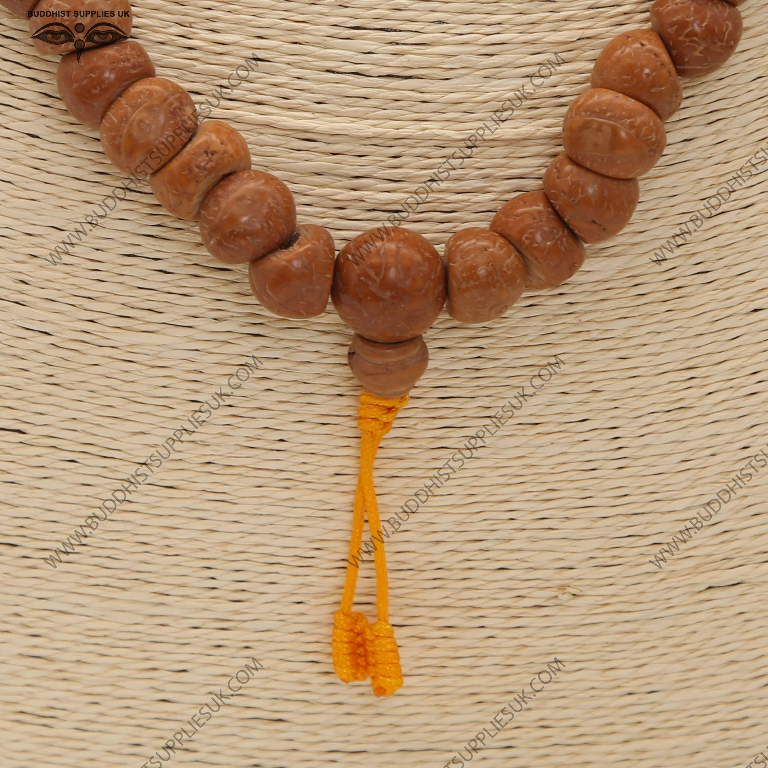 Shaped-Bodhi-Seed-Mala-organic fashion necklace mala for men who want a strong unusual look
