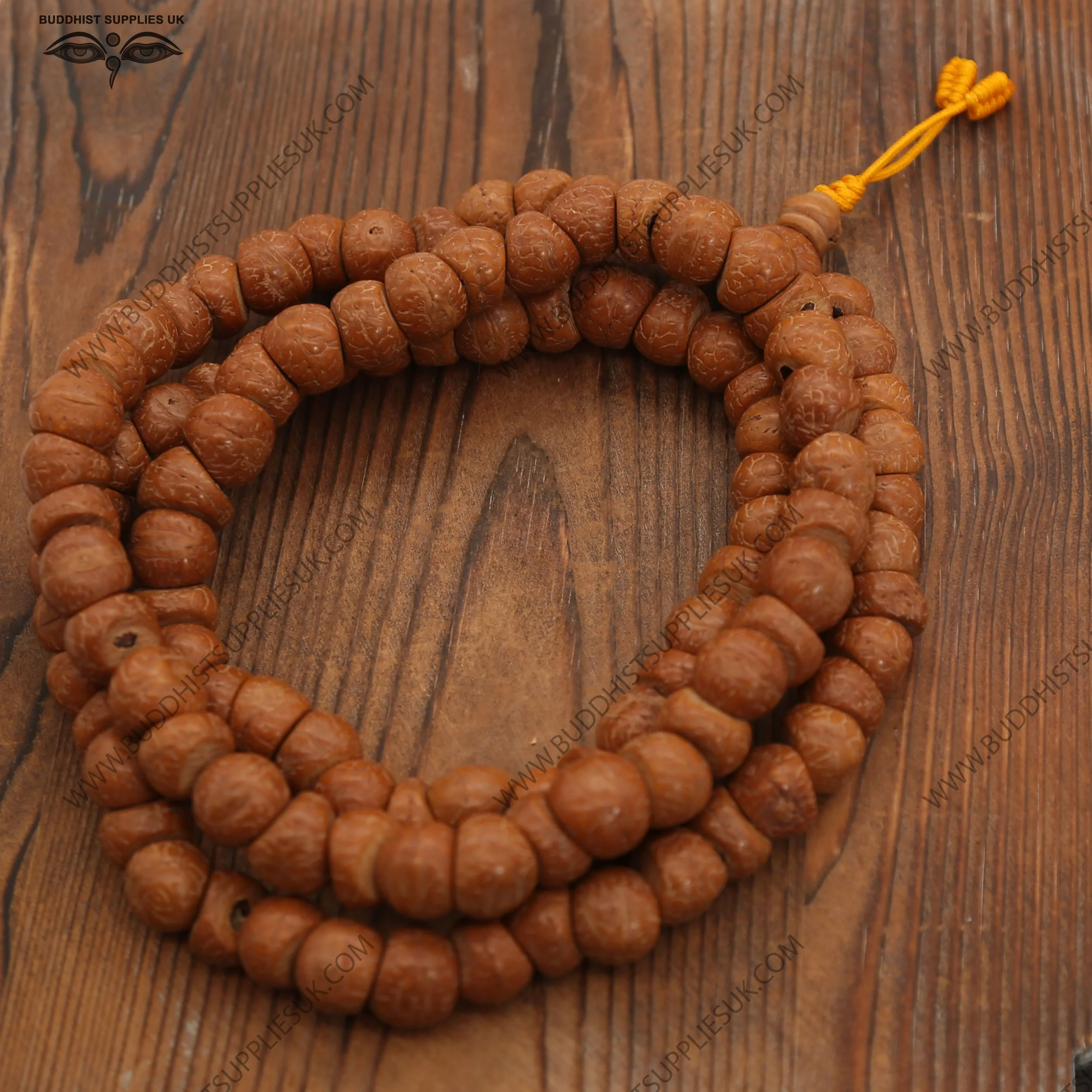Shaped-Bodhi-Seed-Mala-organic fashion necklace mala for men who want a strong unusual look