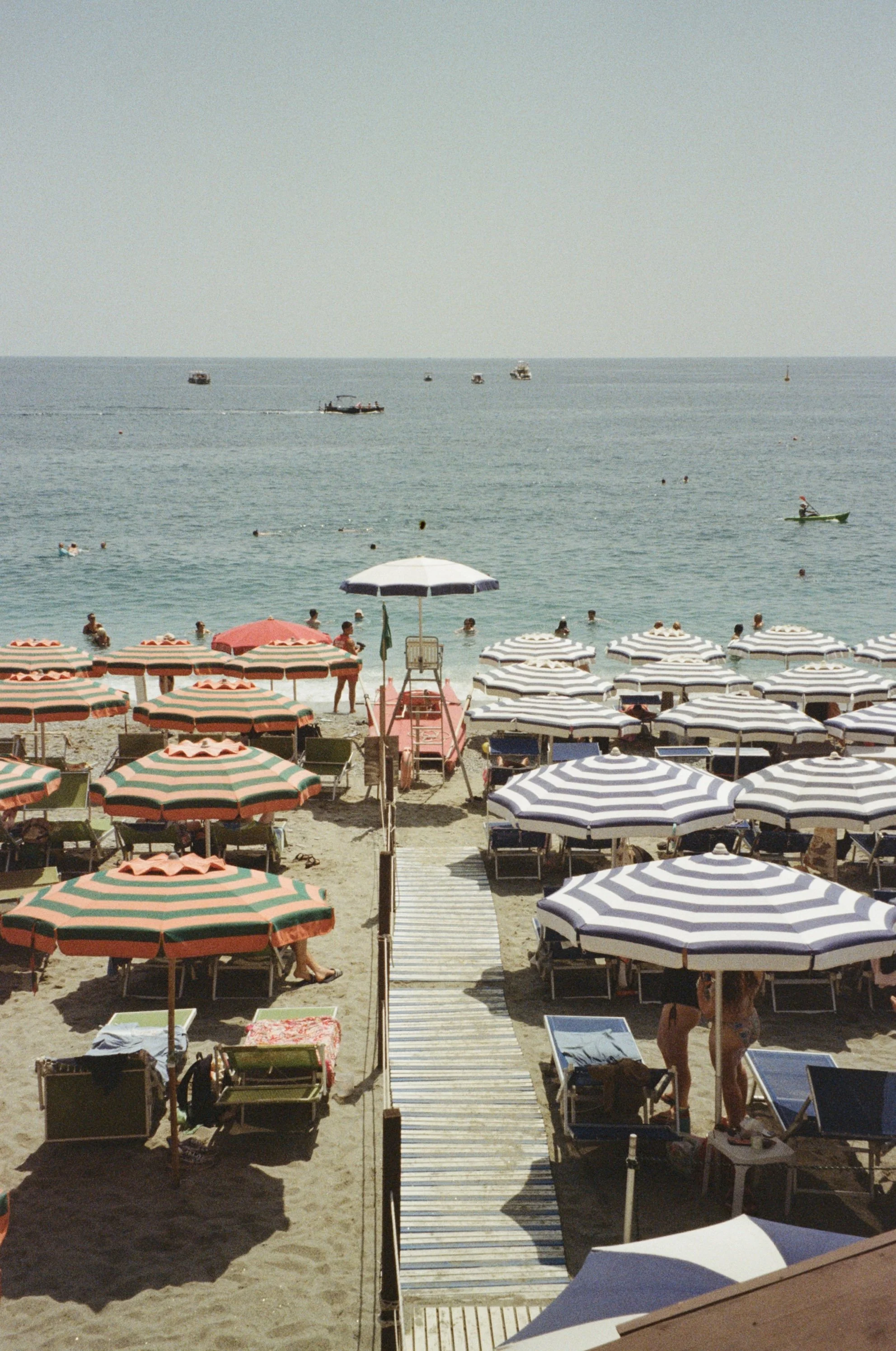 More umbrellas. Monterosso, 2026.