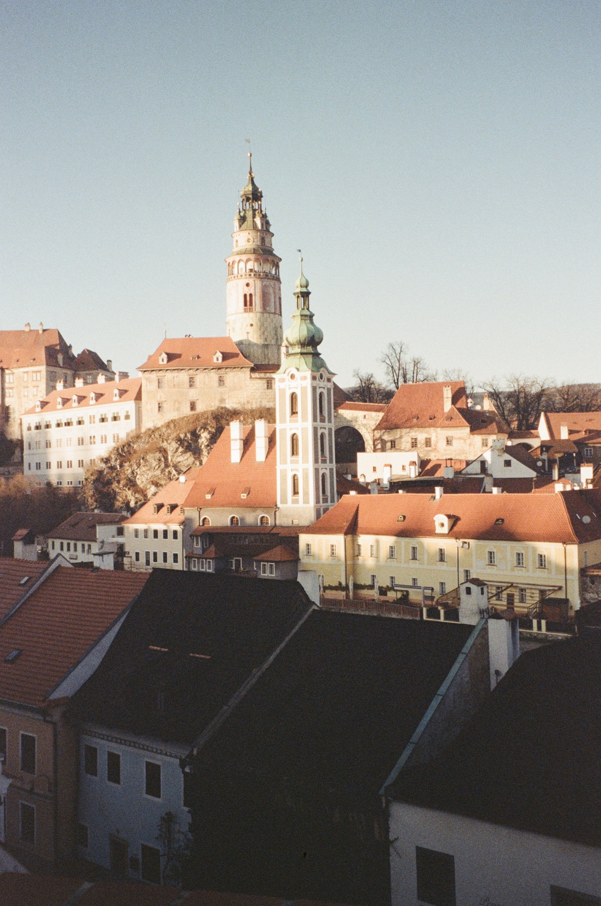 Pastels in Český Krumlov. 2025.