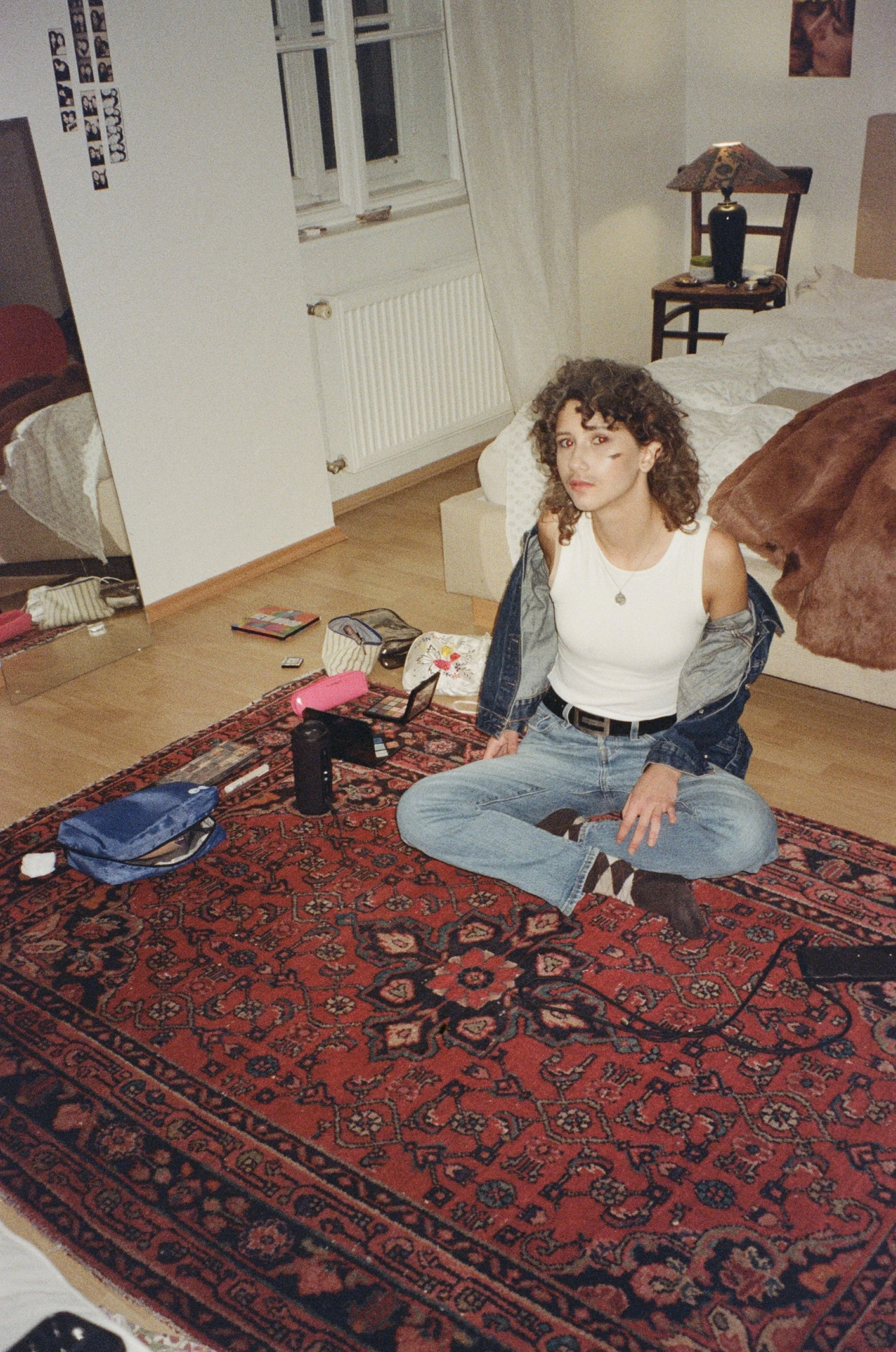 Andreea in my room, Vienna. 2025.