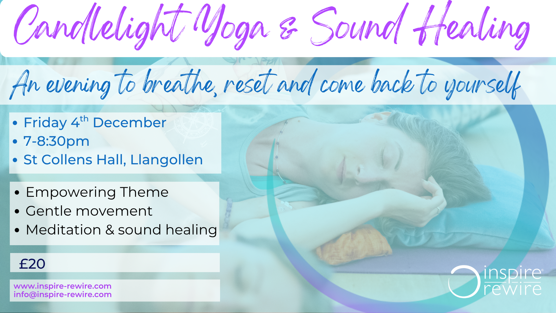 Candlelight Yoga and Sound Healing Evening