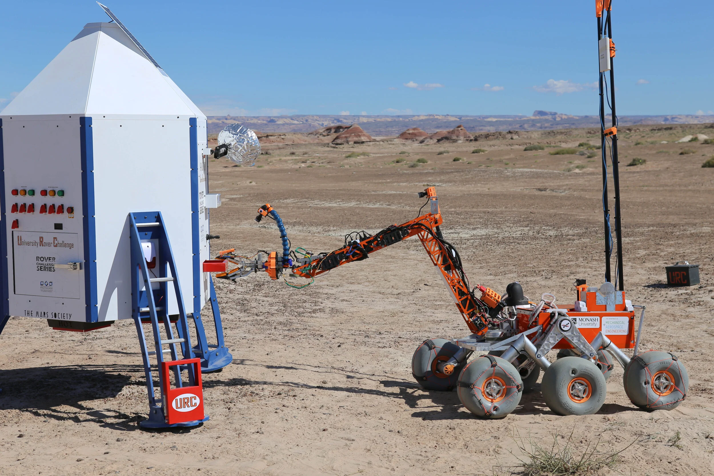 The University Rover Challenge — Monash Nova Rover