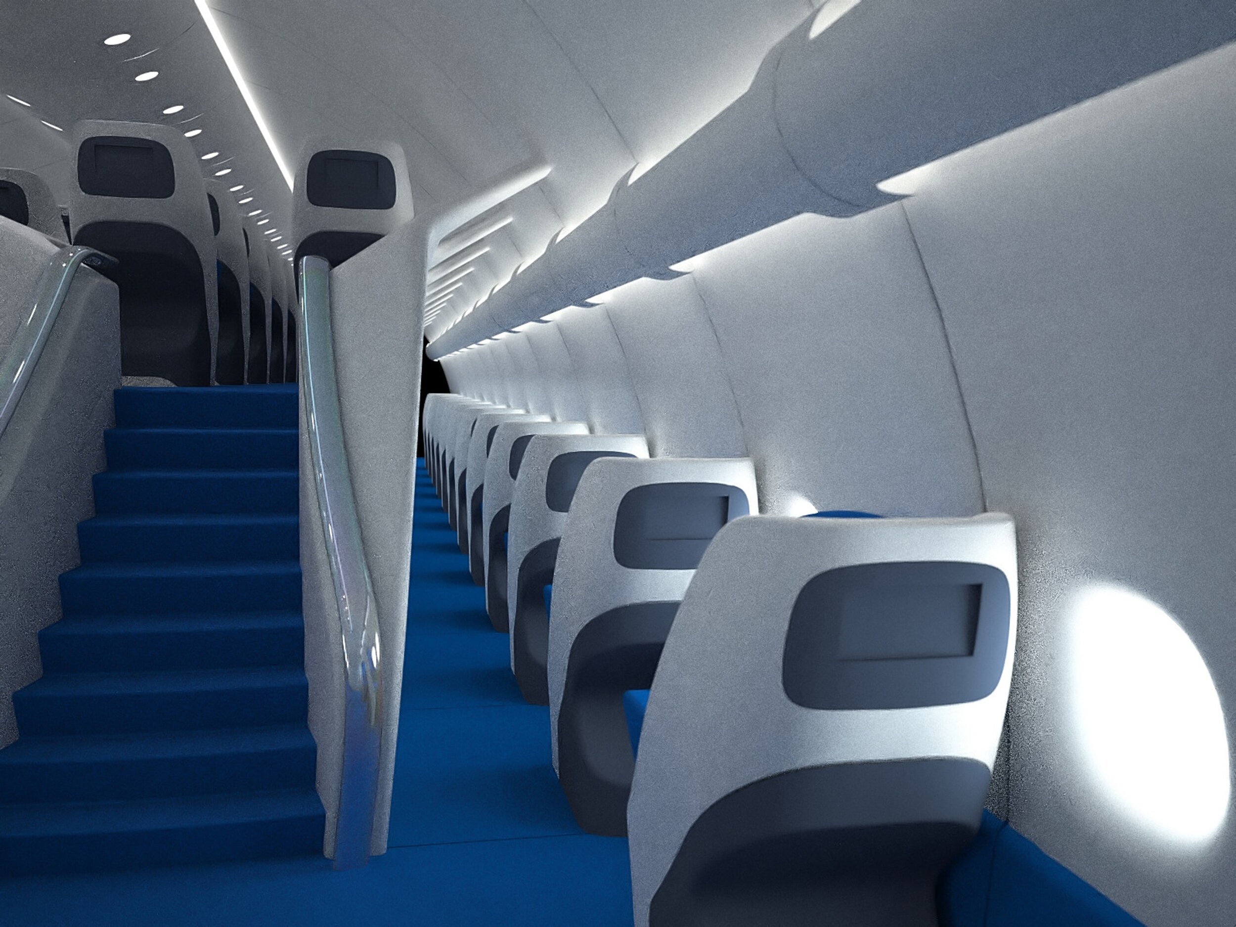 Airliner interior 