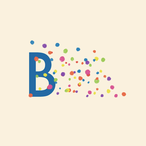B