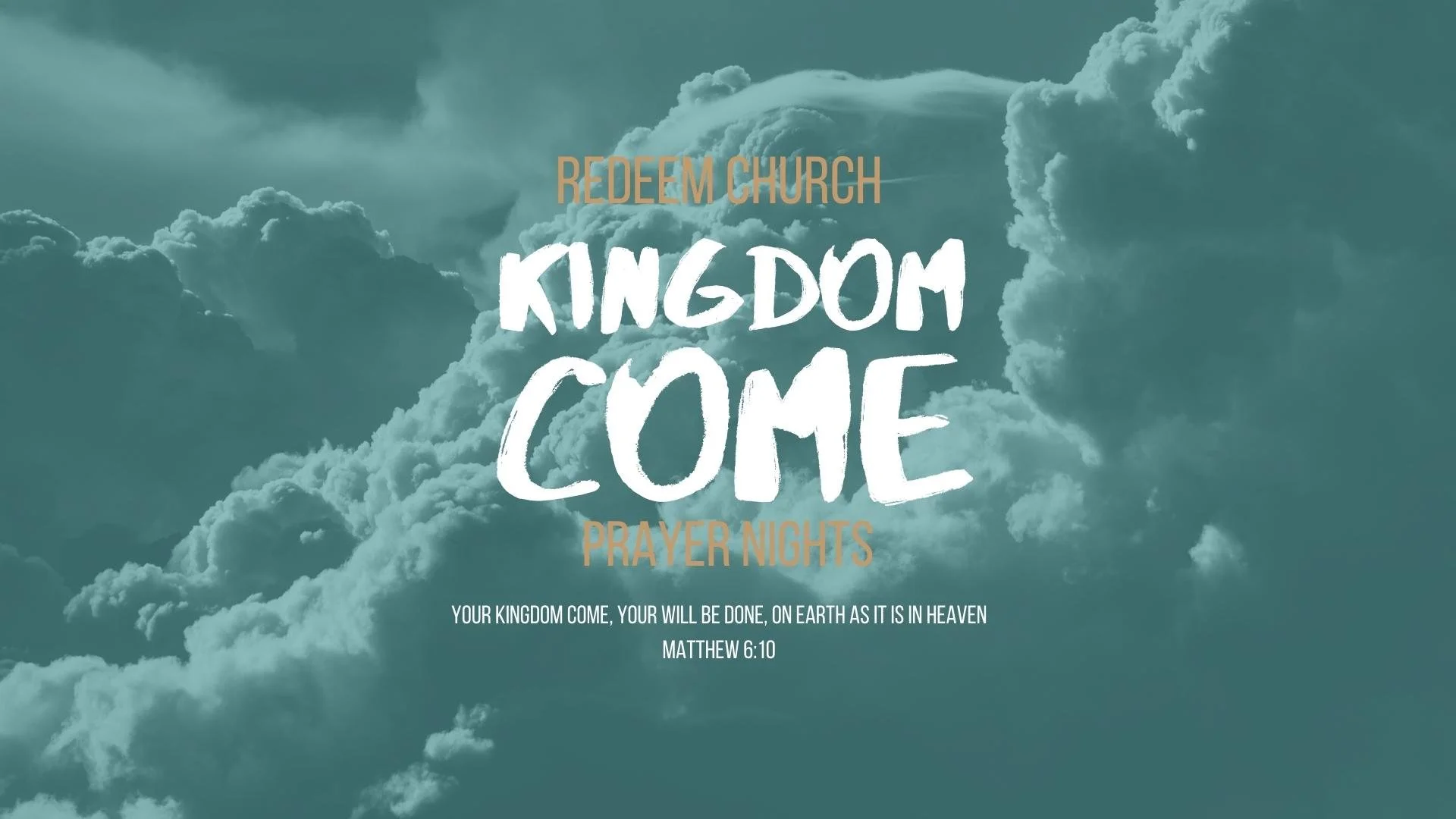 Kingdom Come Prayer Night 