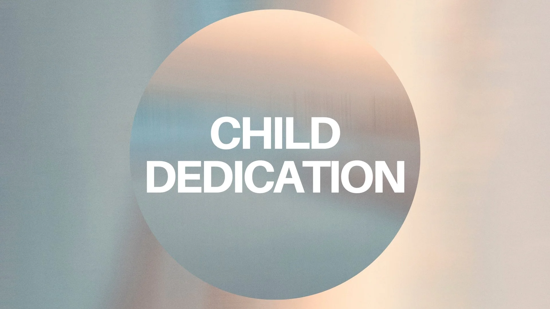 Child Dedication