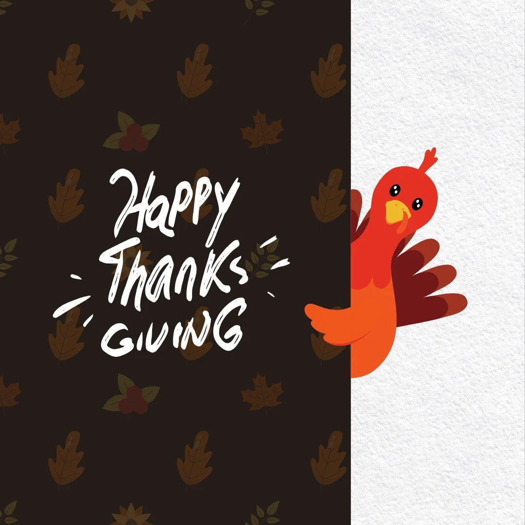 Happy Thanksgiving from us to you!