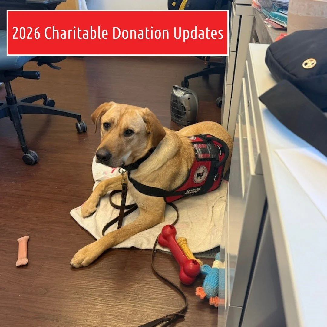 🚨Tax Updates! 🚨 
(𝘣𝘶𝘵 𝘩𝘦𝘳𝘦'𝘴 𝘢 𝘤𝘶𝘵𝘦 𝘱𝘪𝘤𝘵𝘶𝘳𝘦 𝘰𝘧 𝘊𝘢𝘳𝘴𝘰𝘯 𝘰𝘯 𝘩𝘪𝘴 𝘧𝘪𝘳𝘴𝘵 𝘥𝘢𝘺 𝘰𝘧 𝘵𝘳𝘢𝘪𝘯𝘪𝘯𝘨 𝘰𝘶𝘵𝘴𝘪𝘥𝘦 𝘰𝘧 𝘵𝘩𝘦 𝘱𝘳𝘪𝘴𝘰𝘯)
.
Previously, a person could claim a charitable deduction on a tax return