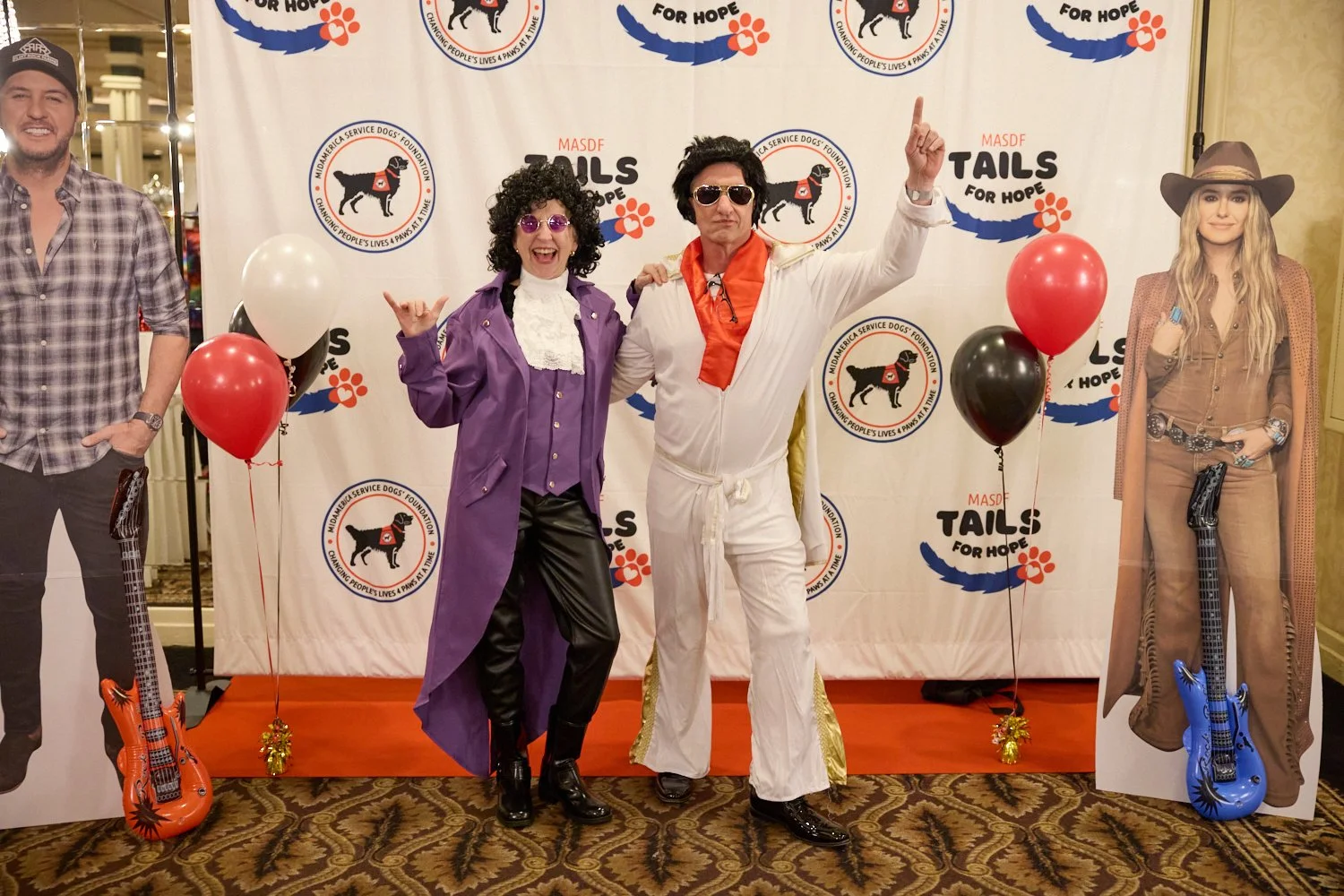 We are still riding on a high from our Tails for Hope fundraiser 10 days ago! We cannot thank attendees, supporters, recipients and volunteers enough for coming out to this event. We had a rockin' good time all while helping to change lives 4 paws at