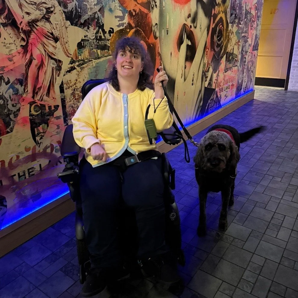 Just a girl and her four-legged bestie navigating their best lives together. 💕
.
.
.
#midamericaservicedogs #agirlandherdog #servicedogteam #tasktrained #servicedogsofinsta