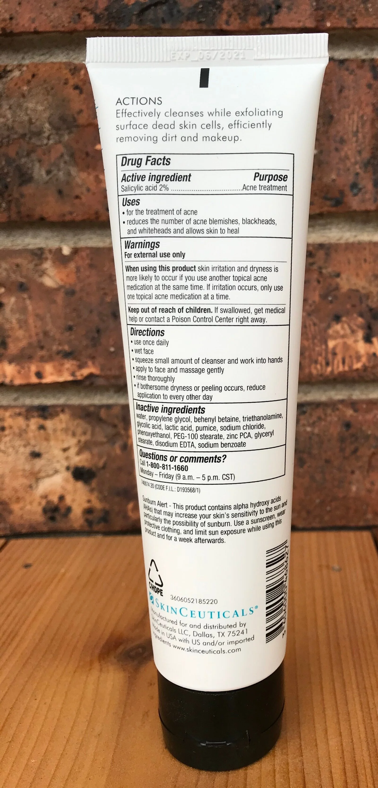 skinceuticals clarifying exfoliating cleanser