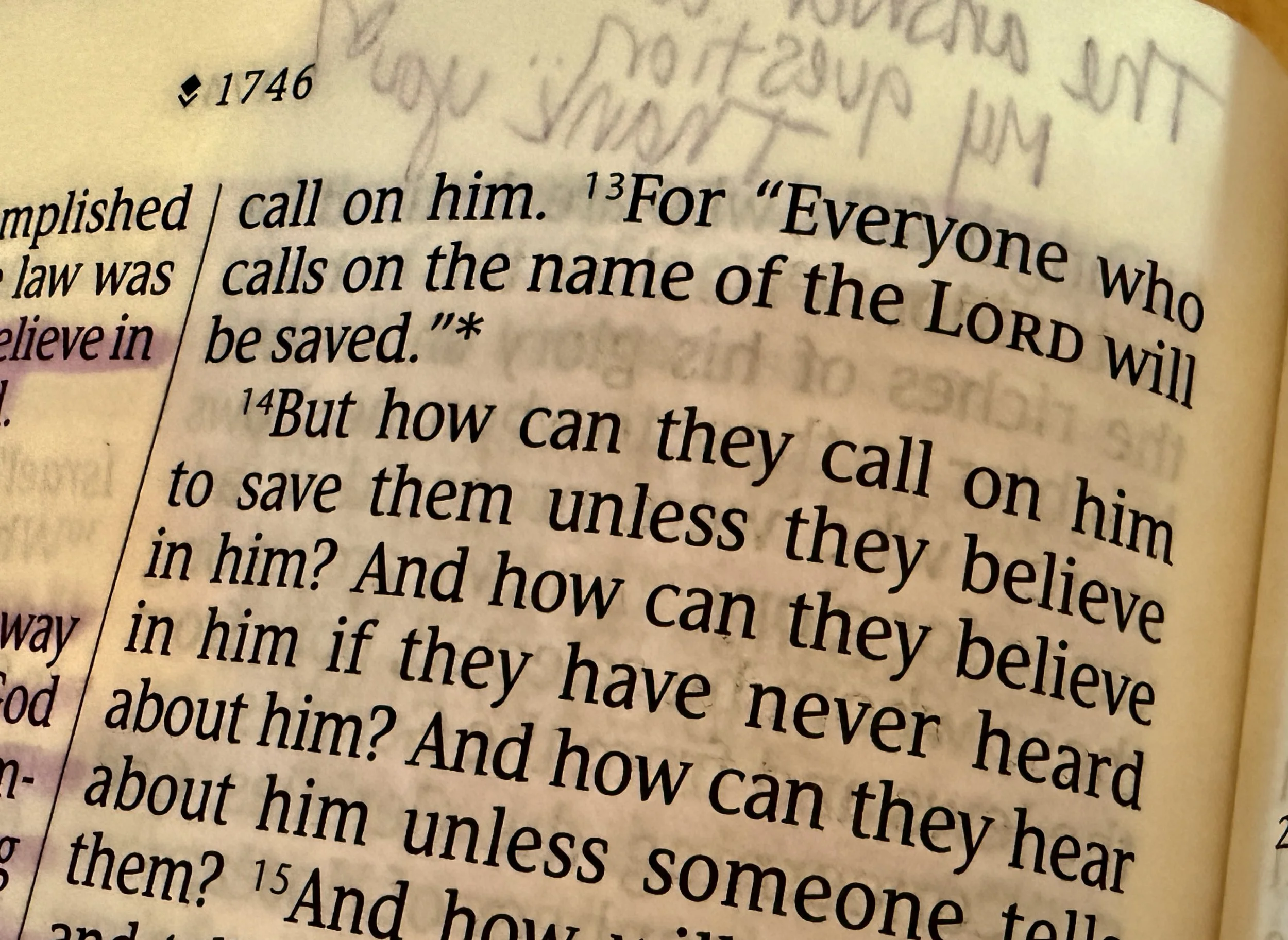 Give God the Pen Back