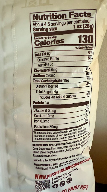 Pip's Cinnamon Twist