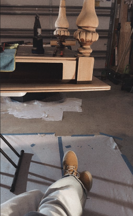Table & Feet Shot