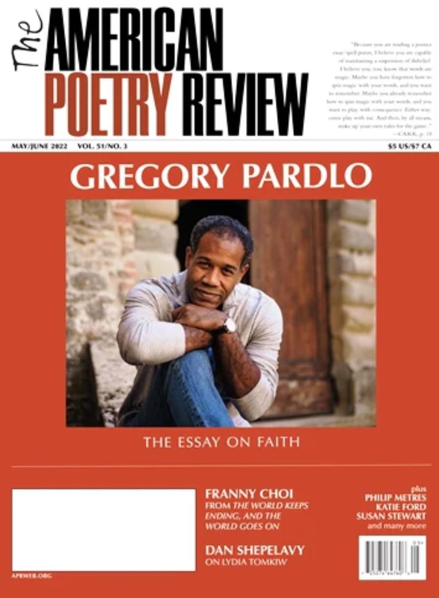 American Poetry Review : Volume 51 No. 03