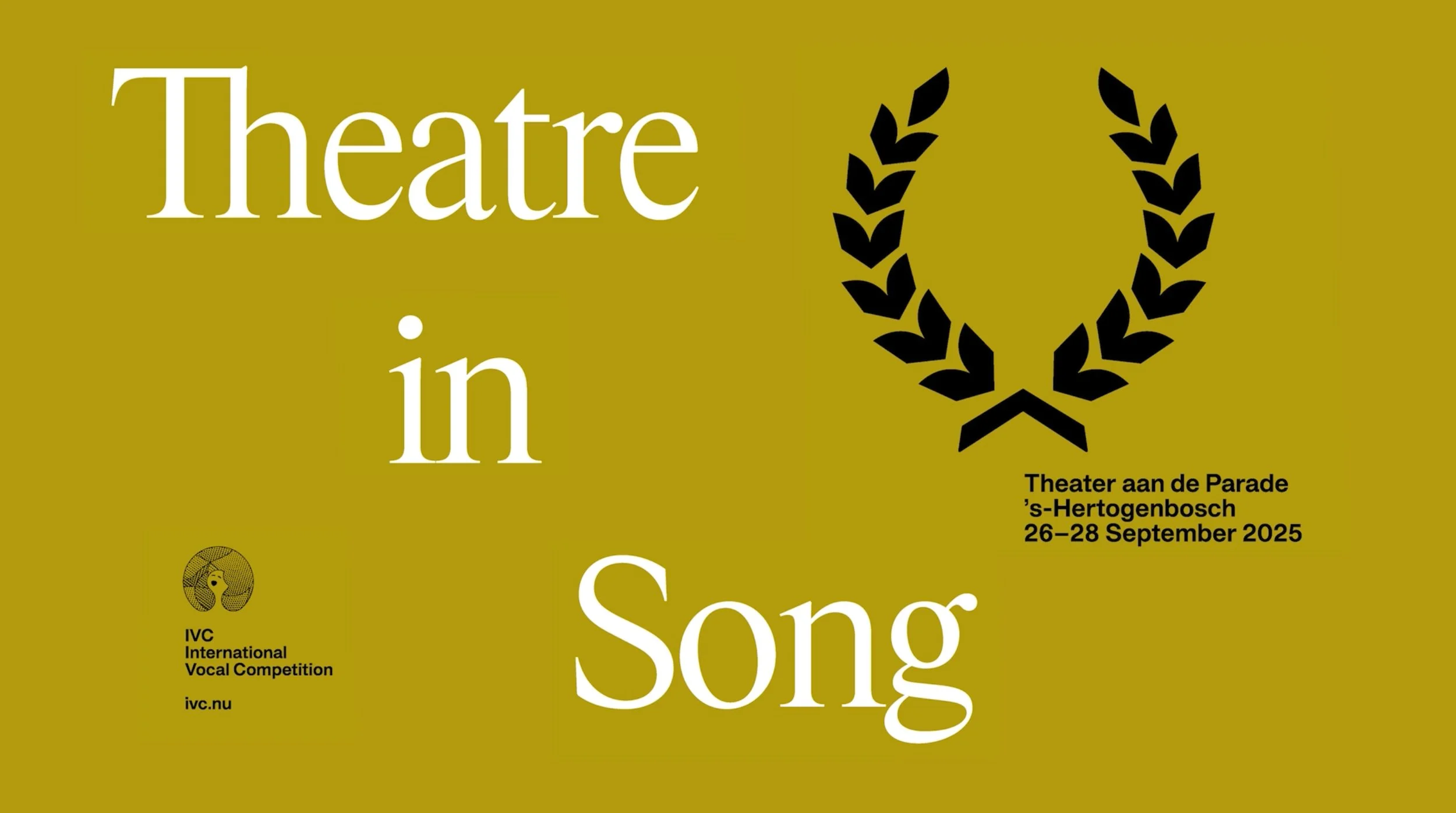 Finals of the International Vocalist Concours (IVC) ‘s-Hertogenbosch ‘Theatre in Song’ 2025