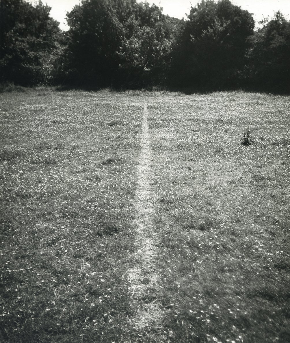 Richard Long, A Line Made By Walking